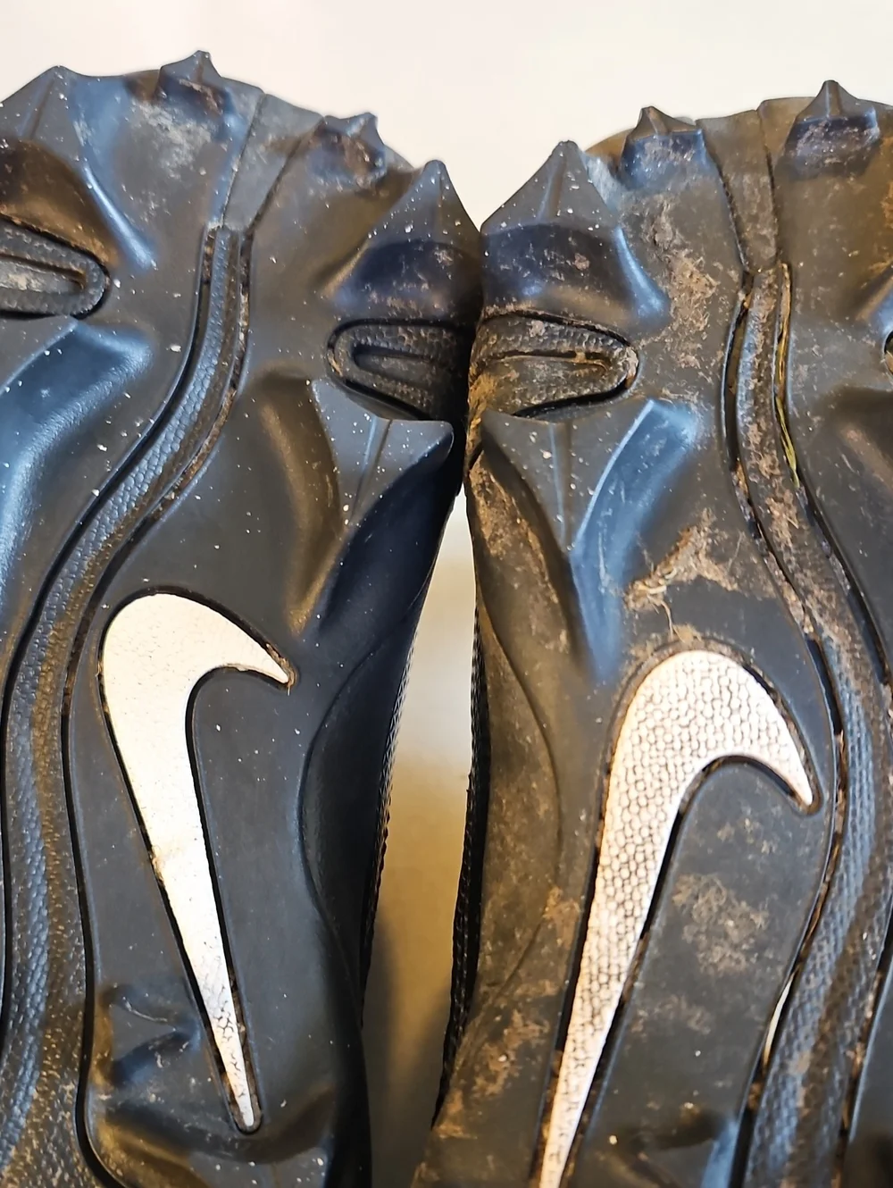 Nike Alpha Black Football Cleats